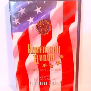 AMERICAN HONOR 1999 VIDEO COLLECTION DVD INVISIBLE ENEMY